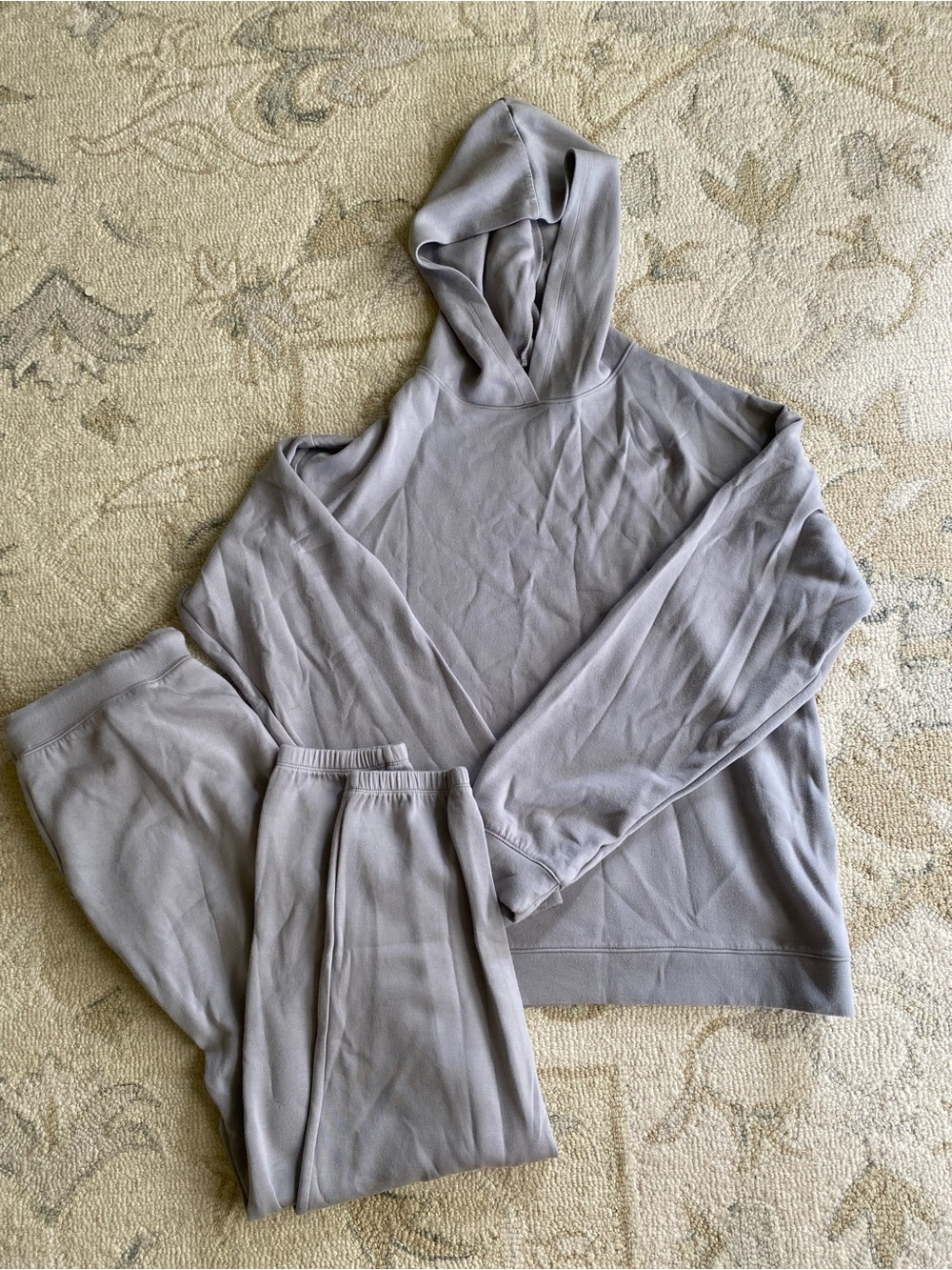 SOFTIES Oversized Hoodie and Jogger Lounge Set for Women Sizes Large Ultrasoft